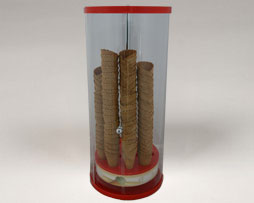 Barrel Cone Holder - Holds 144 Cones - Red